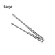 thumbnail image 3 of Moyic Pinzas largas para parrilla de comida, para acampar, senderismo, Picnic, barbacoa, pinzas para carne, para interior y exterior, hogar, Cocina y Comedor L NO3 Moyic HA084153-03B, 3 of 6