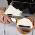 thumbnail image 4 of MYG Grinding Dust Box Acrylic Buffing Dust Hood with 2Holes for Polishing Dust Cover, 4 of 9