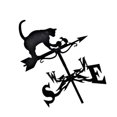 thumbnail image 1 of Retro Metal Weathervane Weather Vane Wind Direction Indipetsor-week, 1 of 4