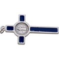 thumbnail image 2 of Saint Benedict Crucifix Pendant | Includes Case and Information Card | Patron Saint of Students and Europe | Great Catholic Gift for First Communion and Confirmation, 2 of 3
