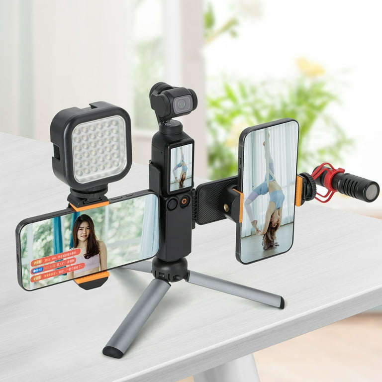 Live Streaming Bracket for DJI Osmo Pocket 3 Supports Dual Live Streaming Bracket for DJI Osmo Pocket 3 Supports Dual