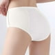 thumbnail image 3 of Braguitas fisiológicas a prueba de fugas para mujer: entrepierna pura, transpirables, ropa interior menstrual de cintura alta, 3 of 5