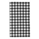 thumbnail image 1 of Fotbe Black White Plaid Toalla Premium con Patrón, Toalla de Microfibra de Secado Rápido, Ligera y Altamente Absorbente (27.5x16in), Ideal para Uso Diario, 1 of 6