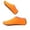 Orange, variant on MOJOGO Sand Proof Water Socks for Men and Women Quick Dry Non Slip Socks for Beach Volleyball Soccer Swim Dive S