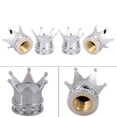 thumbnail image 4 of Bangcool 4PCS Valve Caps Cute Crown Shape Tire Caps Tire Valve Stem Caps for Cars & Motorcycles, 4 of 7