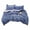 Multicolor-1C-home supplies, variant on LEFTHIGH Home Four Piece Plain Printed Soft and Breathable Bedding Set for Bed 150x200 Home Decor