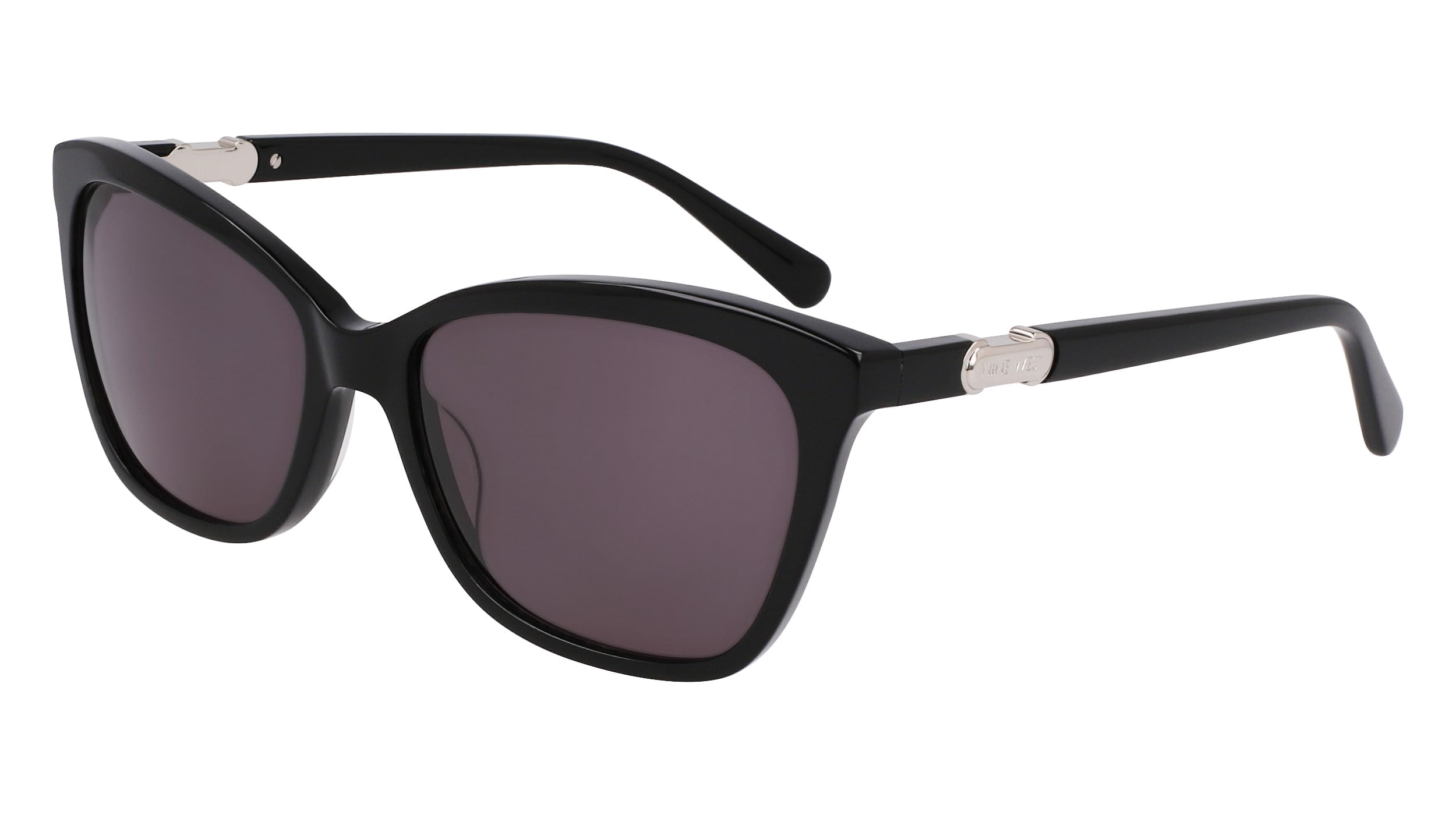 DKNY DK548S 001 Cat Eye Sunglasses - Shiny Black/Grey Sunglasses Woman DKNY DK548S 001 - price: €81.00 | Free  main image 4