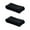 Black Ellipse, variant on Sportteer Pickleball Paddle Grip Band 2Pcs Pickleball Paddle Grip Band Elastic Badminton Table Tennis Racket Overgrip Handle Silicone -slip Ring Pickleball Silicone Racket Band