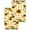 Yellow Ginger, variant on Summer Sunflowers Kitchen Dish Towels for Drying Dishes Set of 2, Pastoral Black Plaid Farmhouse Waffle Weave Microfiber Hand Tea Bathroom Towels Quick Dry & Absorbent Towel 12x12