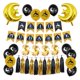 thumbnail image 2 of Fondo Decorativo de Eid Perfecl negro dorado con Globos y pancartas, 2 of 4