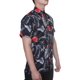 thumbnail image 2 of Camisa de vestir de moda tropical omega hawaiian, gris negro m Gravity Threads Camisa casual, 2 of 2