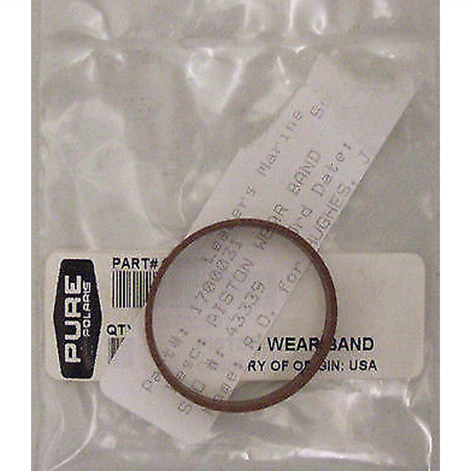 Polaris New OEM Snowmobile Piston Wear Band Front Rear Track Shock RYDE