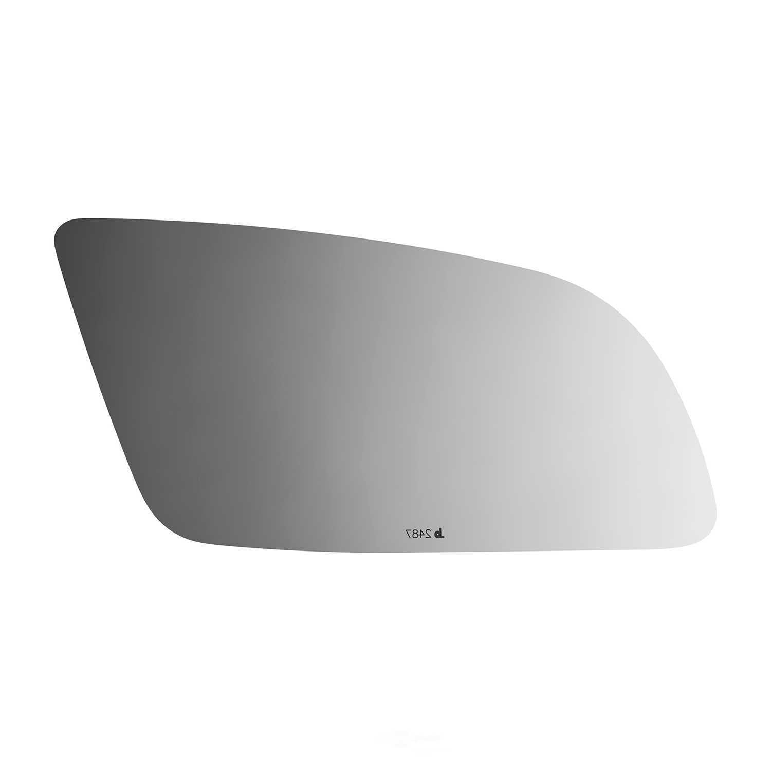 Burco 2487 Driver Side Flat Replacement Mirror Glass for Chevy Camaro