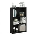 thumbnail image 5 of Furinno JAYA Wood Simple Home 3-Tier AdJUSTable Shelf Bookcase in Black, 5 of 7