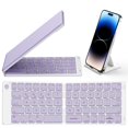 thumbnail image 1 of Teclado plegable Bluetooth Samsers de tamaño completo ultradelgado, 1 of 9