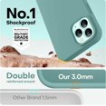 thumbnail image 4 of YWC-Compatible with iPhone 12 Pro Max Phone Case | Thickening 2.1 MM Liquid Silicone | Anti-Scratch Microfiber Lining | Full-Body Duty Heavy Protection Case, Pine Green, 4 of 4