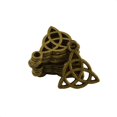 thumbnail image 4 of jifeng 50 pcs. DIY triangle shape pendants for necklace bracelet making - bronze, 4 of 9