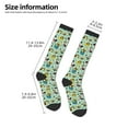 thumbnail image 2 of Sigee Green Cute Avocado for Socks for Men Women Socks Stocking Compression Socks, 2 of 6