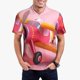 thumbnail image 1 of Fotbe Colorful Cartoon Biplane Camiseta Polo de Golf para Hombre con Estampado – Camisa Deportiva Transpirable con Cuello Abotonado-Small, 1 of 6