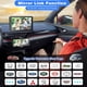 thumbnail image 5 of PASLDA Pantalla automática portátil inalámbrica Apple CarPlay y Android para automóvil Pantalla táctil HD de 7 "Estéreo para automóvil con enlace de espejo Bluetooth 5.2 Cámara de respaldo Transmisor, 5 of 7