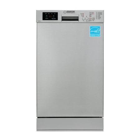 Equator 18  Built-In Dishwasher 8 Place Settings & 8 Wash Programs in Stainless