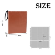 Pockets Card Binder, Trading Card 9 Pocket Durable Card Holder Album, Baseball Card Protectors for MTC,TCG, Game Cards, Sports Cards