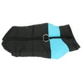 thumbnail image 1 of Pet Warm Clothes, Double Traction  Waterproof Coating Stylish Dog Winter Jacket  For Large Dogs Blue, 1 of 8