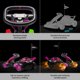 thumbnail image 5 of Yeshouse go-kart eléctrico para niños, 24V, 2 motores de 200W, 12km/h, altura ajustable, ideal para derrapes y carreras al aire libre, para mayores de 6 años, 5 of 7
