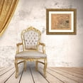 thumbnail image 3 of Vintage Maps 24x20 Gold Ornate Wood Framed with Double Matting Museum Art Print Titled - Naval Force in the Great Expedition Beaufort Harbor 1861, 3 of 4