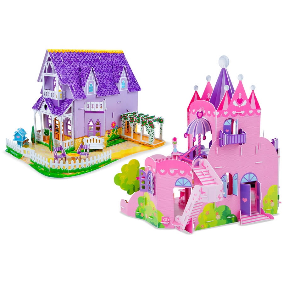 melissa and doug 3d puzzle dollhouse