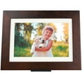 Brookstone PhotoShare 10" Smart Digital Picure Frame in Espresso