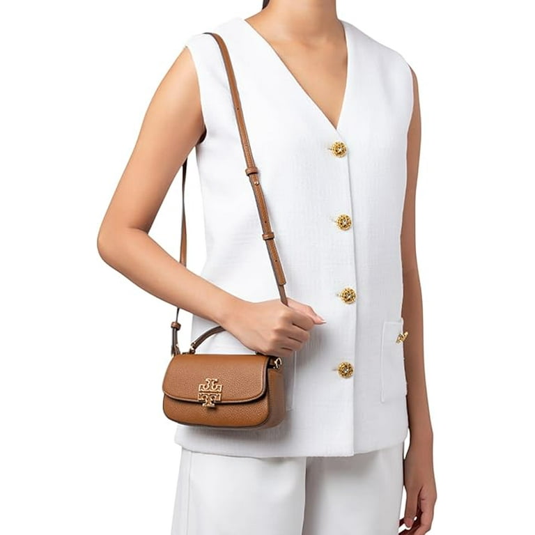 Tory Burch Britten Mini Top Handle バッグ Tory Burch Britten Mini Top Handle Leather Crossbody Bag