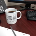 thumbnail image 7 of New Grandparents Gifts Grandma Grandpa Est Your Year 2 Pack Customized Mugs Cups Grandma & Grandpa, 7 of 7