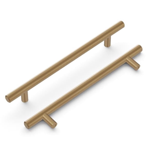 160 mm Center-to-Center Bar Pull Cabinet Pull - Champagne Bronze