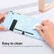 thumbnail image 5 of Carcasa protectora de TPU duradera, resistente a golpes y al desgaste, compatible con Switch (azul cielo)., 5 of 5