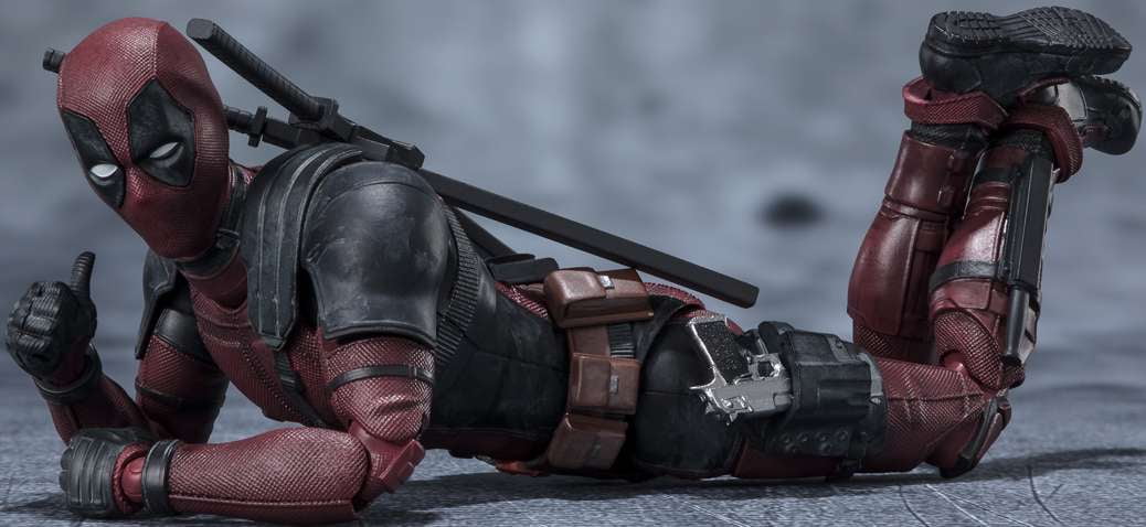Bandai Japan Deadpool 2 Action Figure with Accessories and Effects
