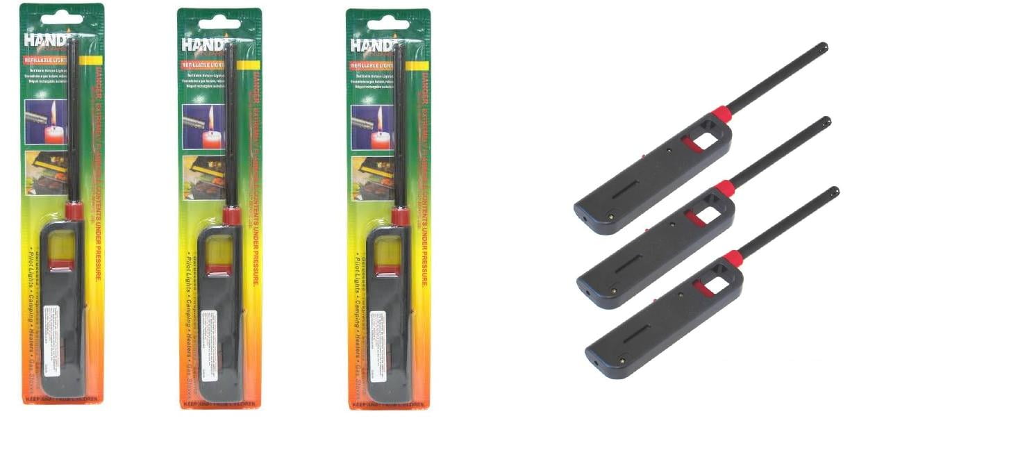 Dependable Industries MultiPurpose Refillable BBq Lighter 3 Pack