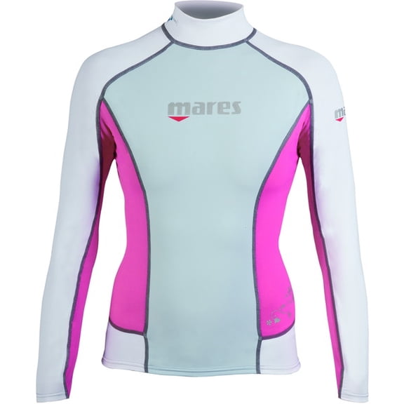 Mares Women's She Dives Trilastic Long Sleeve Rash Guard - Size 6