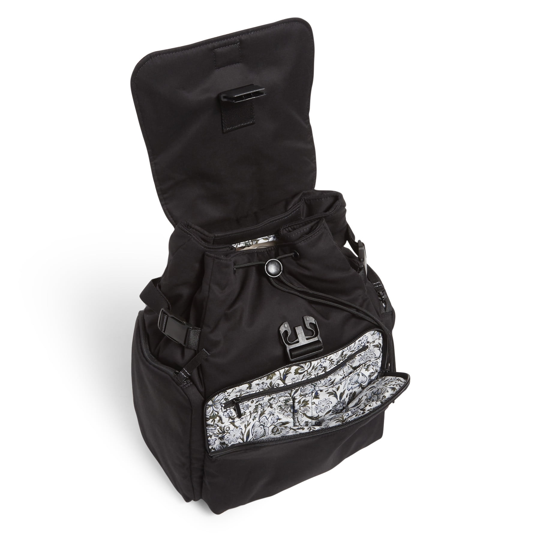 Vera Bradley Women s Recycled Cotton Utility Backpack Black