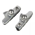 thumbnail image 1 of 2x Pastillas de para , silencioso Compuesto de goma de aluminio Ligero para de carretera Pastillas de para bicicl, 1 of 8