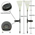 thumbnail image 4 of Led Fireworks Lights Garden Outdoor Wall Fence Light Solar Powered Lamp, 4 of 5