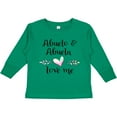 thumbnail image 3 of Inktastic Abuelo and Abuela Love Me- Heart Grandchild Boys or Girls Long Sleeve Toddler T-Shirt, 3 of 5