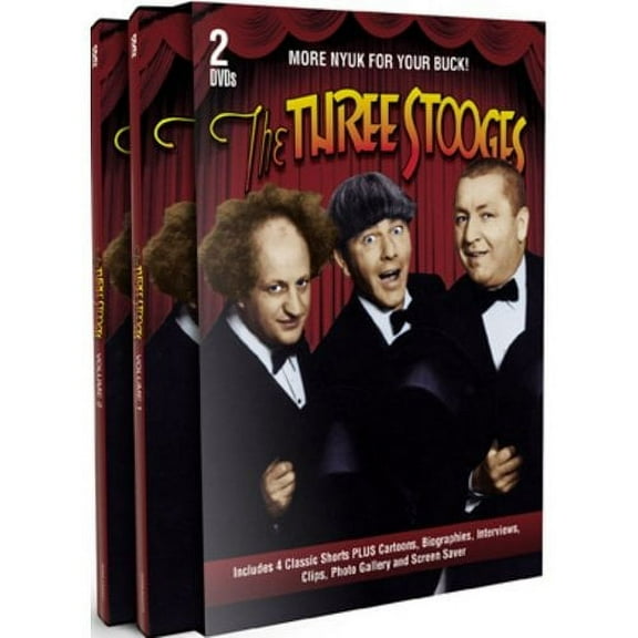 THREE STOOGES: MORE NYUK FOR YOUR BUCK! / DVD