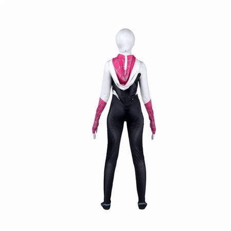 Adults Zentai Marvel Spider-Gwen Jumpsuit Costume - Extra Small