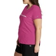 thumbnail image 3 of Champion Women's Plus Size Graphic V-Neck T-Shirt, 3 of 5