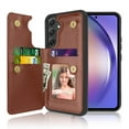thumbnail image 1 of Tiflook Wallet Case for Samsung Galaxy A 54 5G ,Minimalist Luxury PU Leather ID Cash Credit Card Holder Slots Magnetic Closure Kickstand Folio Flip Slim Protective Cover - Brown, 1 of 1
