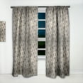 thumbnail image 2 of Designart 'Arabic Mosaic Pattern' Modern & Contemporary Curtain Panel, 2 of 5