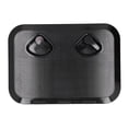 thumbnail image 2 of Deck Inspection Cover, Deck Inspection Hatch With 2 Recessed Handles UV-Resistant Deck Hatch Replacement With Lock For Marine Black,White, 2 of 8