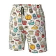 thumbnail image 4 of Balery Cooking Utensils Traje de Baño Estilo Hawaiano para Hombre, Shorts de Secado Rápido con Bolsillos-Large, 4 of 6