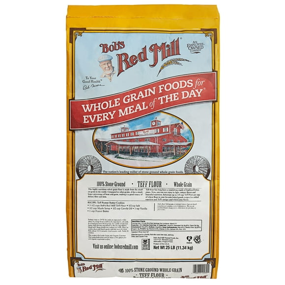 Bob's Red Mill Farine de Teff Sans Gluten 25 lb.